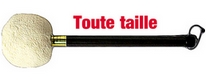 Mallets Paiste pour gongs toute tailles